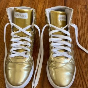 Adidas Gold sneakers